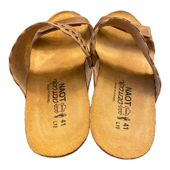 NIB! NAOT Rise ladies shoes Genesis -23030 S8R-Latte / Brown size 41 - Picture 5 of 10